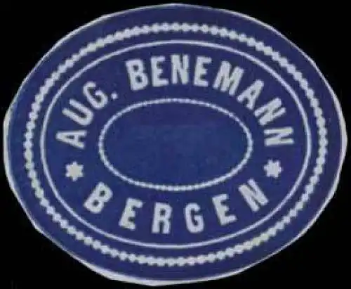 August Benemann Bergen