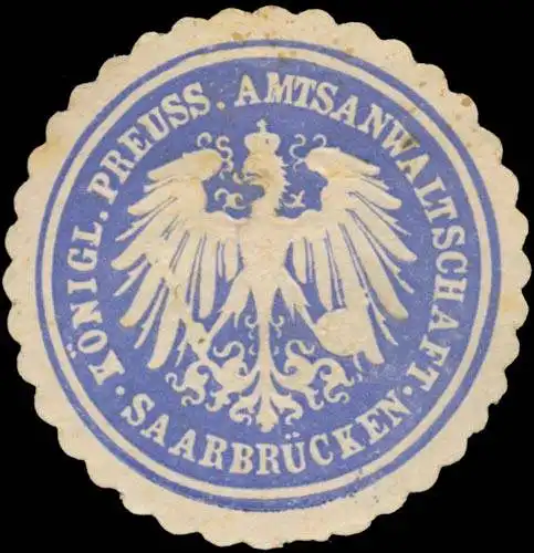 K. Pr. Amtsanwaltschaft SaarbrÃ¼cken