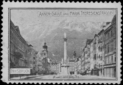 AnnensÃ¤ule und Maria Theresienstrasse