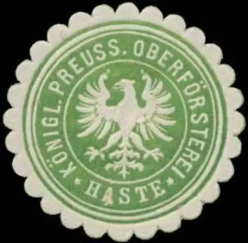 K.Pr. OberfÃ¶rsterei Haste