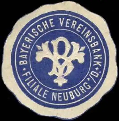 Bayerische Vereinsbank Filiale Neuburg a. D