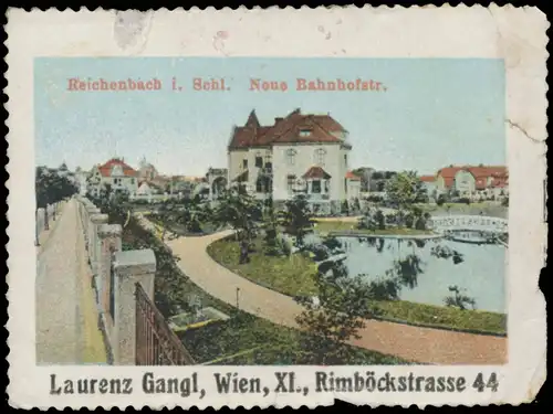 Neue BahnhofstraÃe Reichenbach in Schlesien