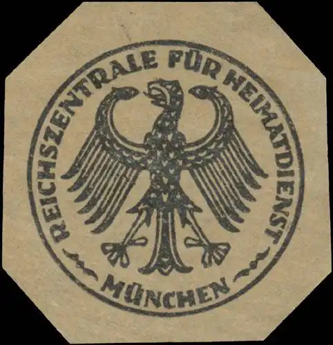 Reichszentrale fÃ¼r Heimatdienst