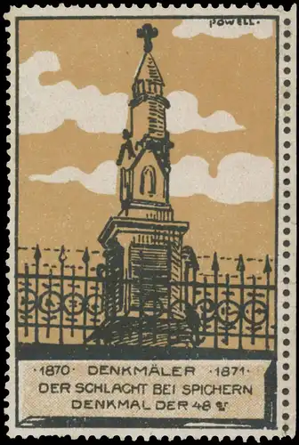 DenkmÃ¤ler der Schlacht bei Spichern 1870-1871