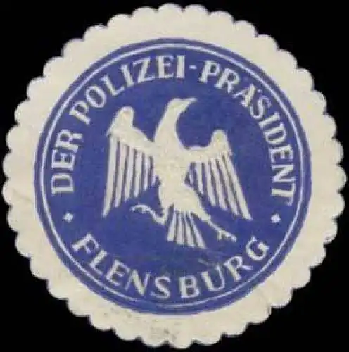 Der Polizei-PrÃ¤sident Flensburg