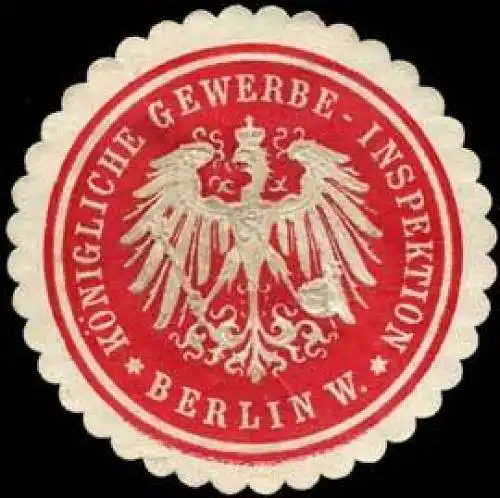 KÃ¶nigliche Gewerbe-Inspektion - Berlin W