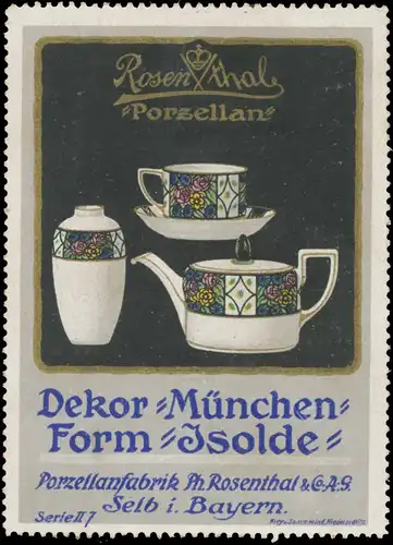 Dekor MÃ¼nchen Form Isolde
