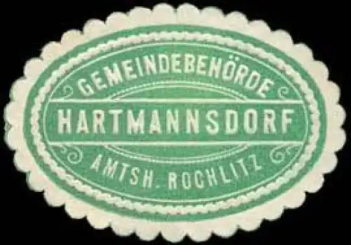 GemeindebehÃ¶rde Hartmannsdorf - Amtsh. Rochlitz