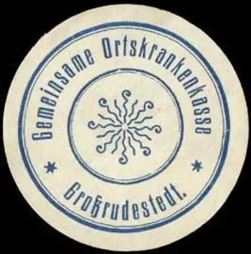 Gemeinsame Ortskrankenkasse - GroÃrudestedt