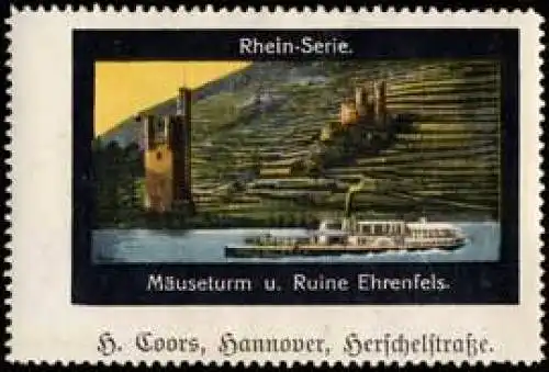 MÃ¤useturm und Ruine Ehrenfels