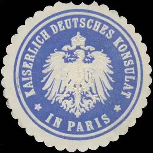 K. Deutsches Konsulat in Paris