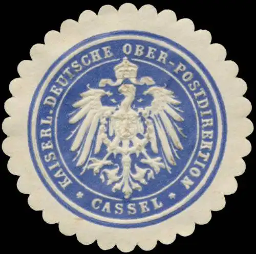 K. Deutsche Ober-Postdirektion Kassel