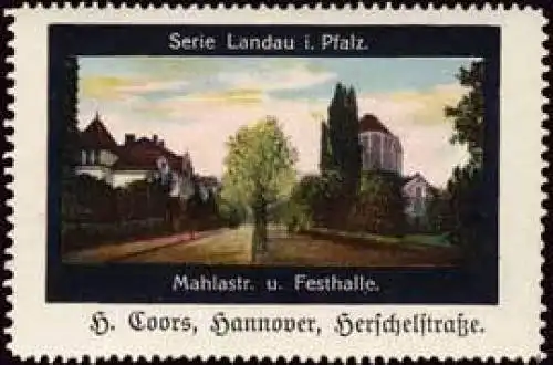 MahlastraÃe und Festhalle