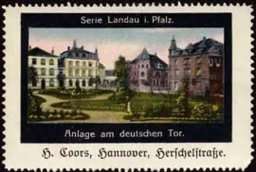 Anlage am deutschen Tor