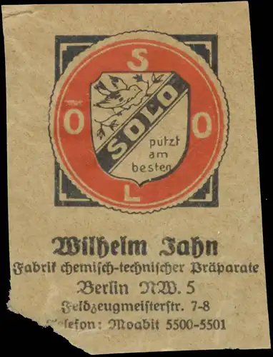 Solo putzt am besten