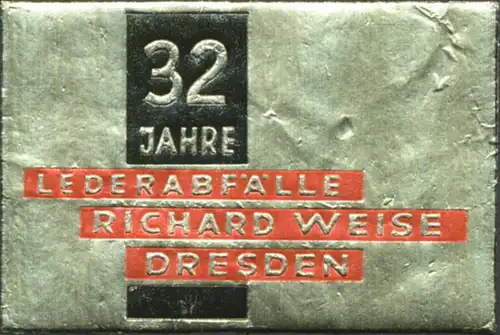 32 Jahre LederabfÃ¤lle Richard Weise