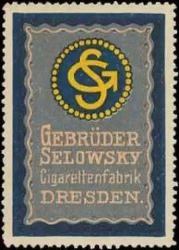 GebrÃ¼der Selowsky Zigarettenfabrik