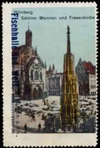 NÃ¼rnberg-SchÃ¶ner Brunnen und Frauenkirche