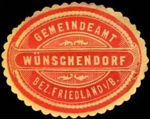Gemeindeamt WÃ¼nschendorf Bezirk Friedland/B