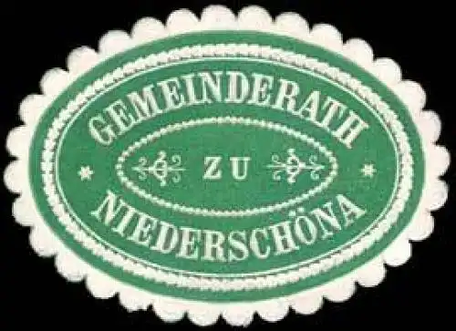 Gemeinderath zu NiederschÃ¶na