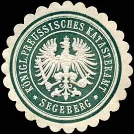 KÃ¶niglich Preussisches Katasteramt - Segeberg