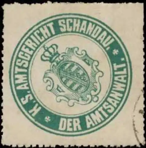 K.S. Amtsgericht Schandau der Amtsanwalt