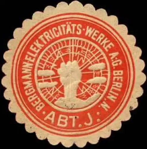 Bergmann-ElektricitÃ¤ts-Werke AG Abt. J. Berlin