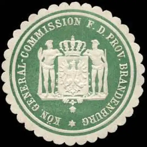 KÃ¶n. General-Commission fÃ¼r die Provinz Brandenburg
