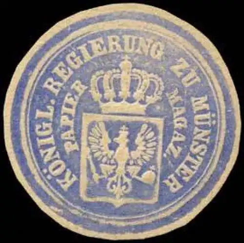 KÃ¶nigl. Regierung zu MÃ¼nster-Papier Magazin