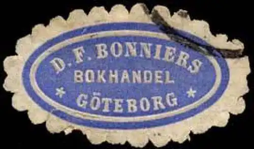 Bokhandel D.F. Bonniers-GÃ¶teborg