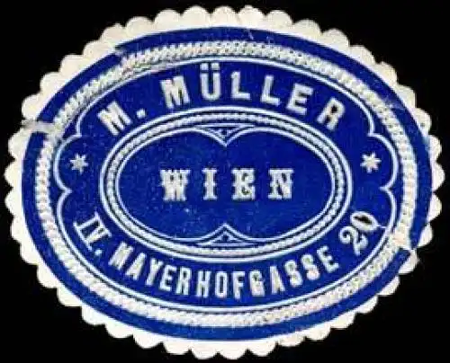 M. MÃ¼ller-Wien