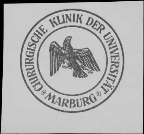 Chirurgische Klinik der UniversitÃ¤t Marburg