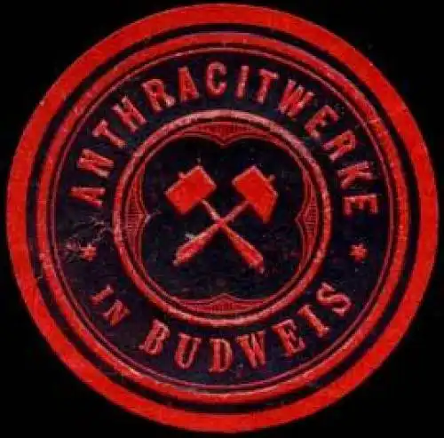 Anthracitwerke in Budweis