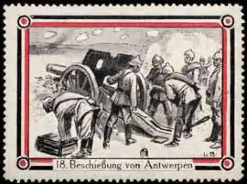 BeschieÃung von Antwerpen