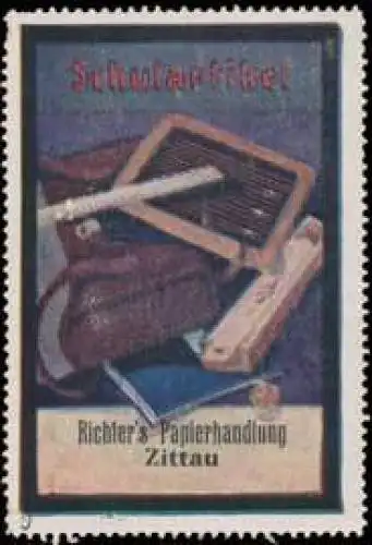 Schulartikel aus Richters Papierhandlung