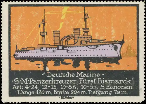 S.M. Panzerkreuzer FÃ¼rst Bismarck