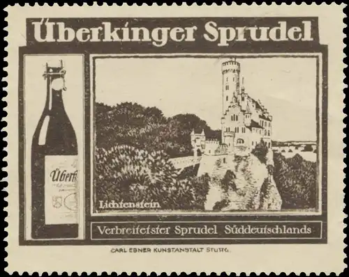 Ãberkinger Sprudel Burg Lichtenstein