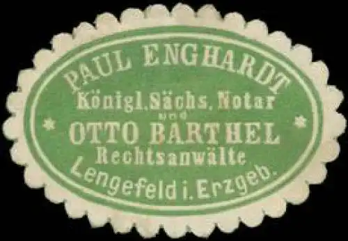 RechtsanwÃ¤lte Paul Engelhardt K.S. Notar & Otto Barthel