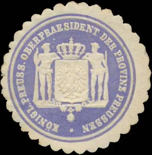 K.Pr. OberprÃ¤sident der Provinz PreuÃen
