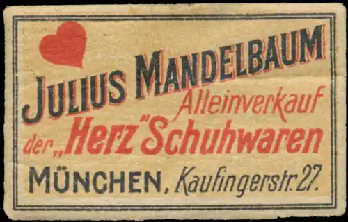 Herz Schuhwaren
