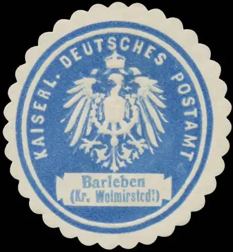 K. Deutsches Postamt Barleben (Kr. Wolmirstedt)