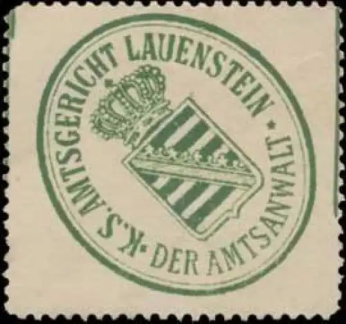 K.S. Amtsgericht Lauenstein der Amtsanwalt