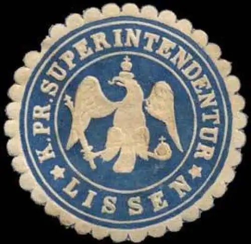 K. Pr. Superintendentur-Lissen