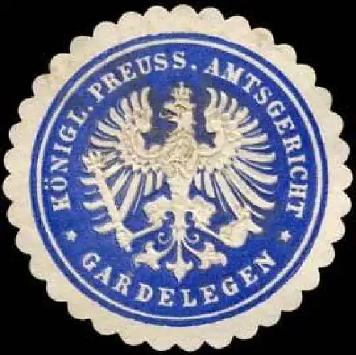KÃ¶nigl. Preuss. Amtsgericht-Gardelegen