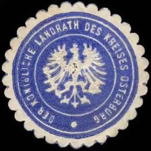 Der KÃ¶nigliche Landrath des Kreises Osterburg
