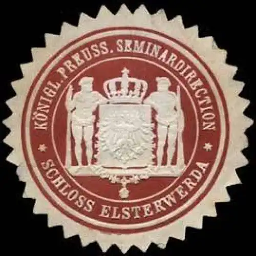 KÃ¶nigl. Preuss. Seminardirection-Schloss Elsterwerda