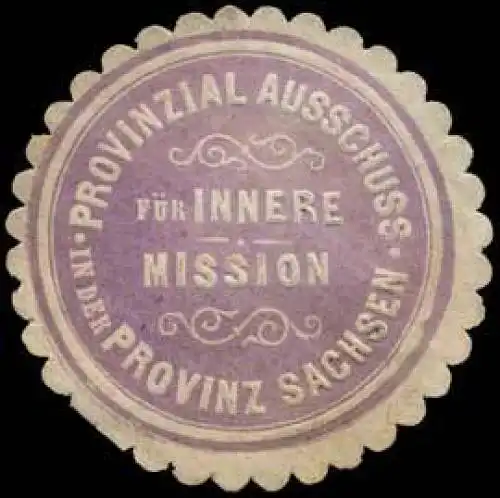 Provinzial Ausschuss fÃ¼r Innere Mission in der Provinz Sachsen