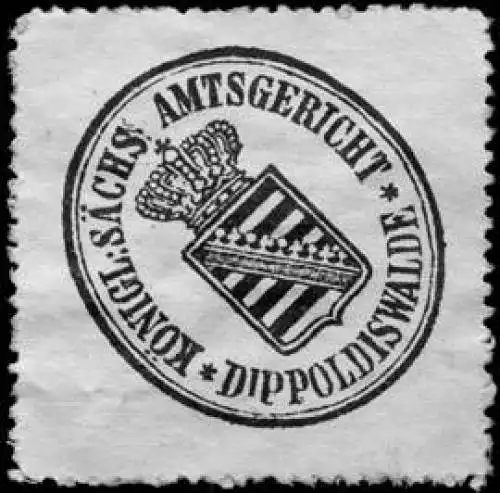 KÃ¶nigl. SÃ¤chs. Amtsgericht - Dippoldiswalde