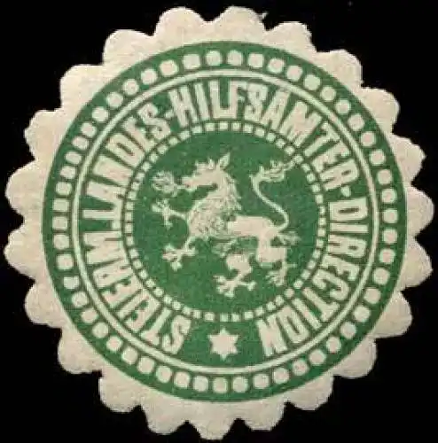 SteiermÃ¤rkische Landes-HilfsÃ¤mter-Direction