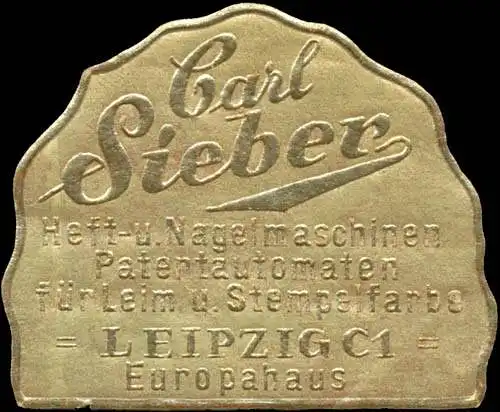 Heft- und Nagelmaschinen Carl Sieber